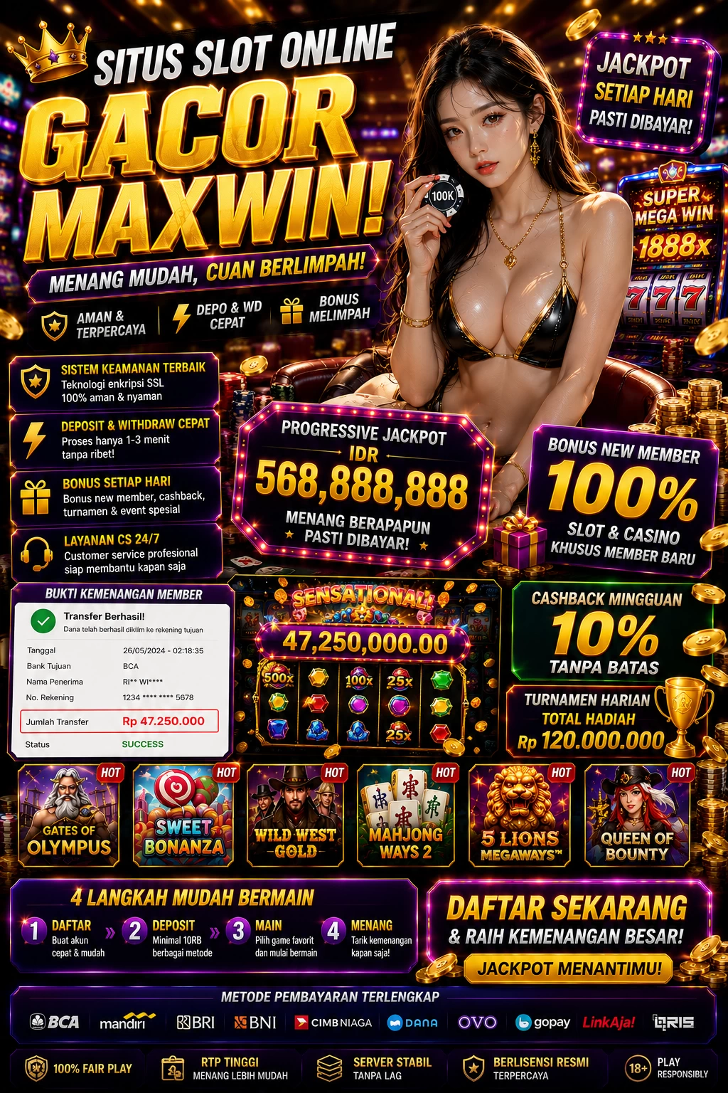tri7bet APK — gak dipotong pulsa